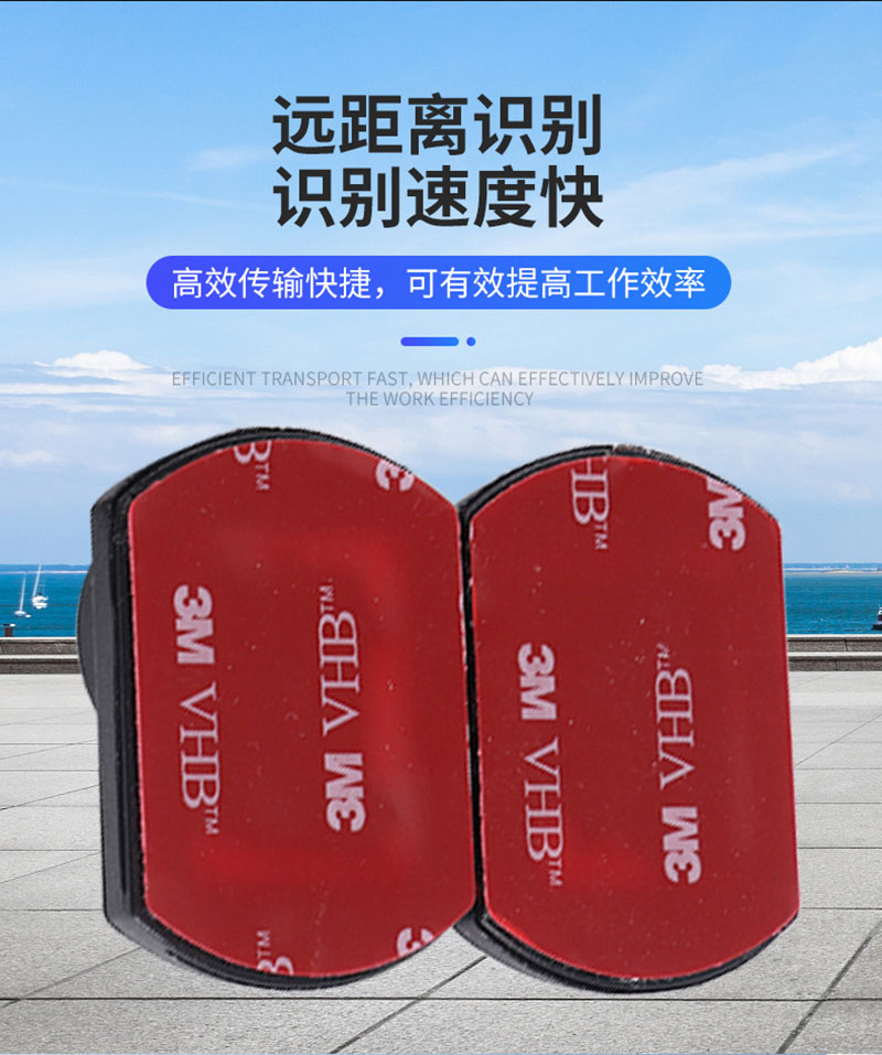 2.4G RFID active electronic tag 2.4G RFID active card asset tag electric vehicle home management tag manufacturer wholesale 3