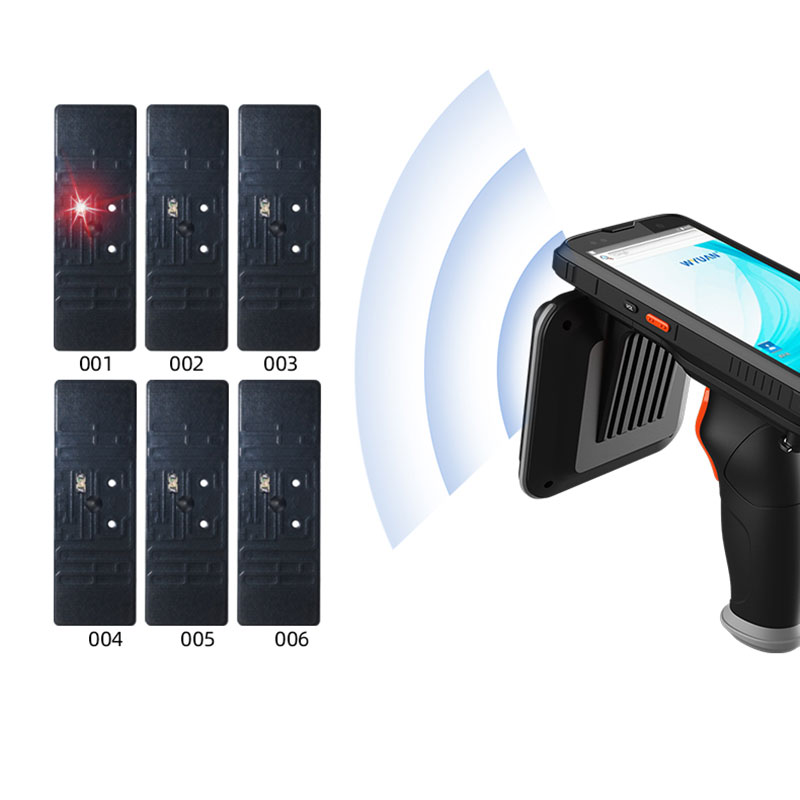 rfid luminous electronic tag ultra high frequency UHF passive LED light prompts positioning and finding objects anti-metal anti-tampering 2