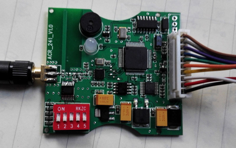 2.4g rfid module long-distance wireless module card reader module reader active embedded module 2
